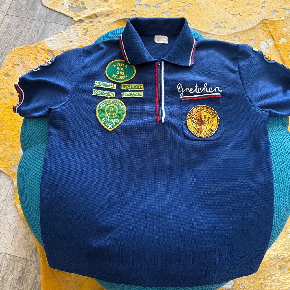 Vintage Belgian Bowling Shirt